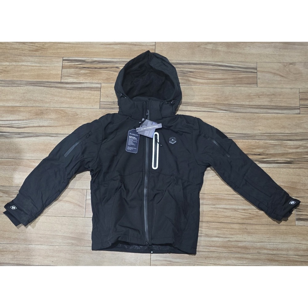 Core Edge All Area Heated Jacket Size M Carbon Fibre‎ Heating Zones 5 Button
